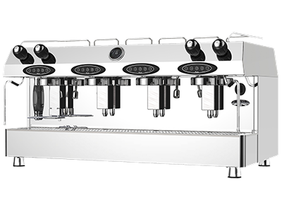 carrito móvil de café