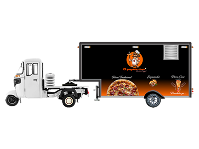 Carrito de Comida Móvil Morelia