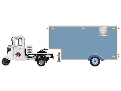 Carrito de Comida Móvil D.F.