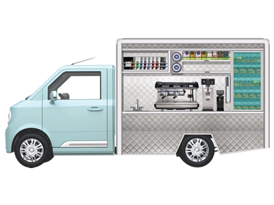 Carrito de Comida Móvil Canada