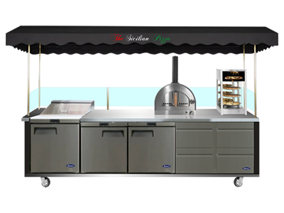 Carrito de Comida Móvil Tlaquepaque