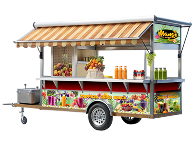 Carrito de Comida Móvil Puebla